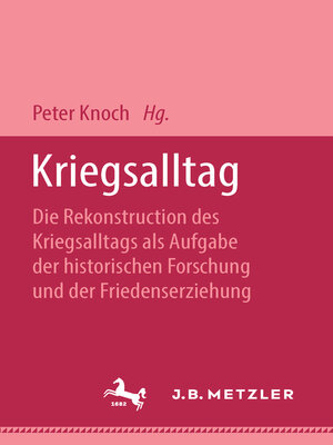cover image of Kriegsalltag